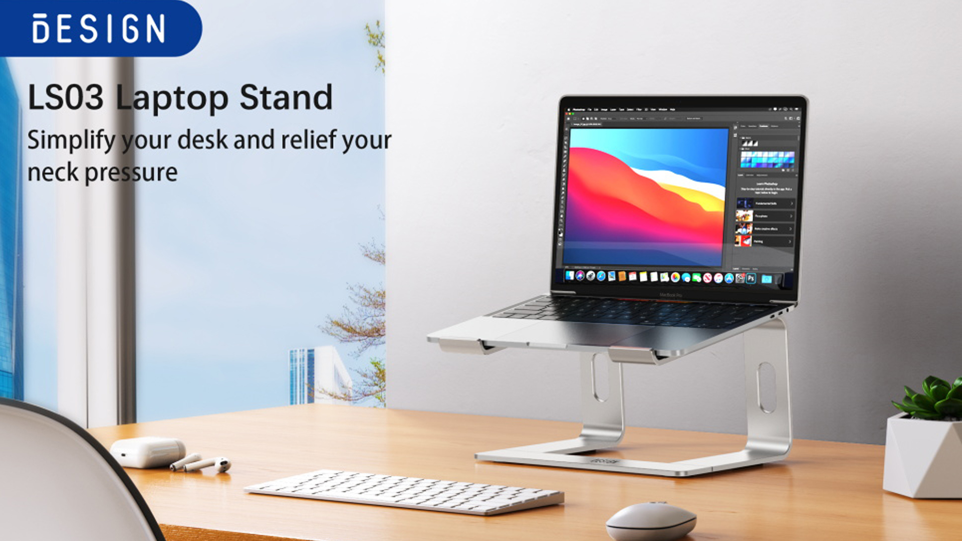 Watch BESIGN LS03 Aluminum Laptop Stand on Amazon Live