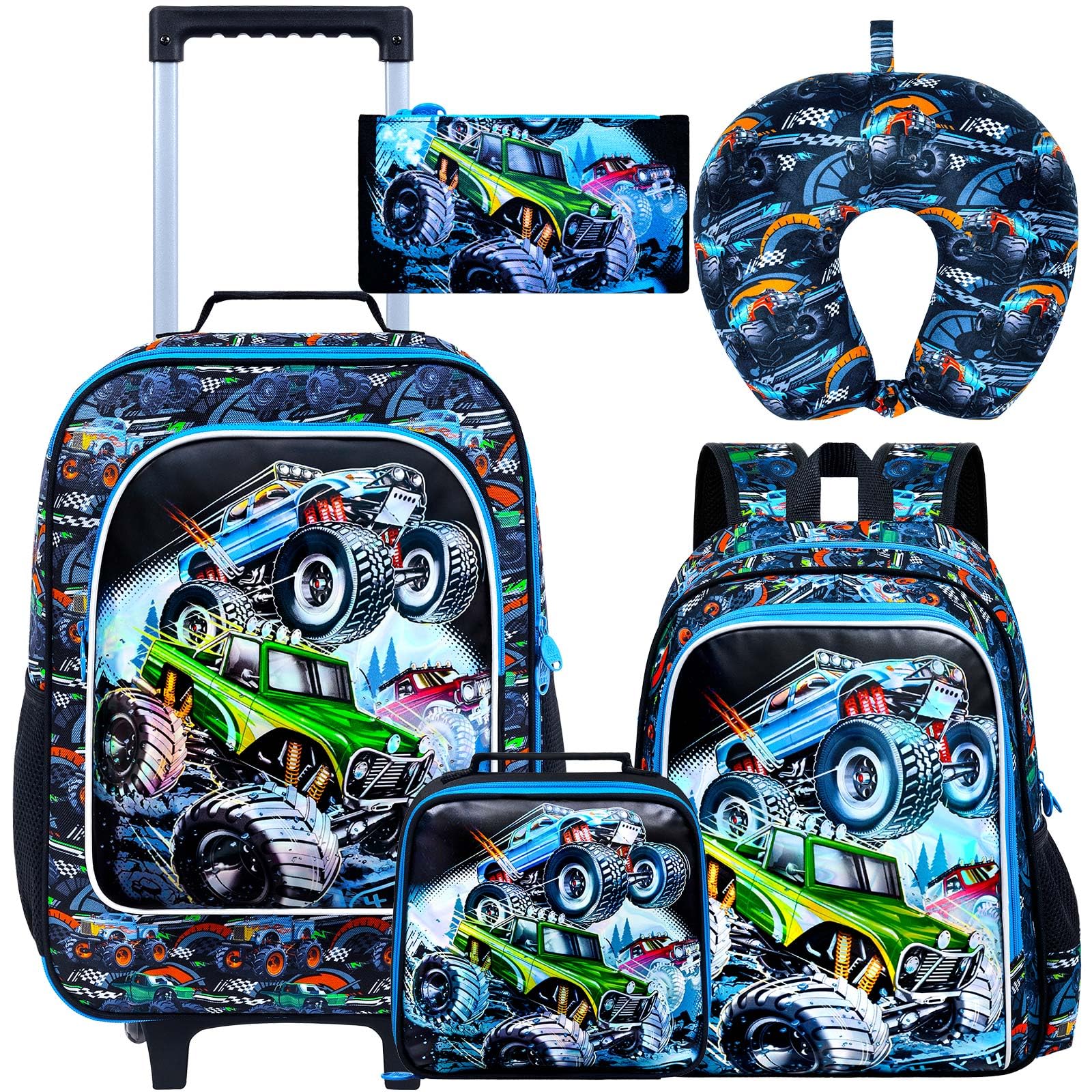 WZLVO kids dinosaur unicorn luggage