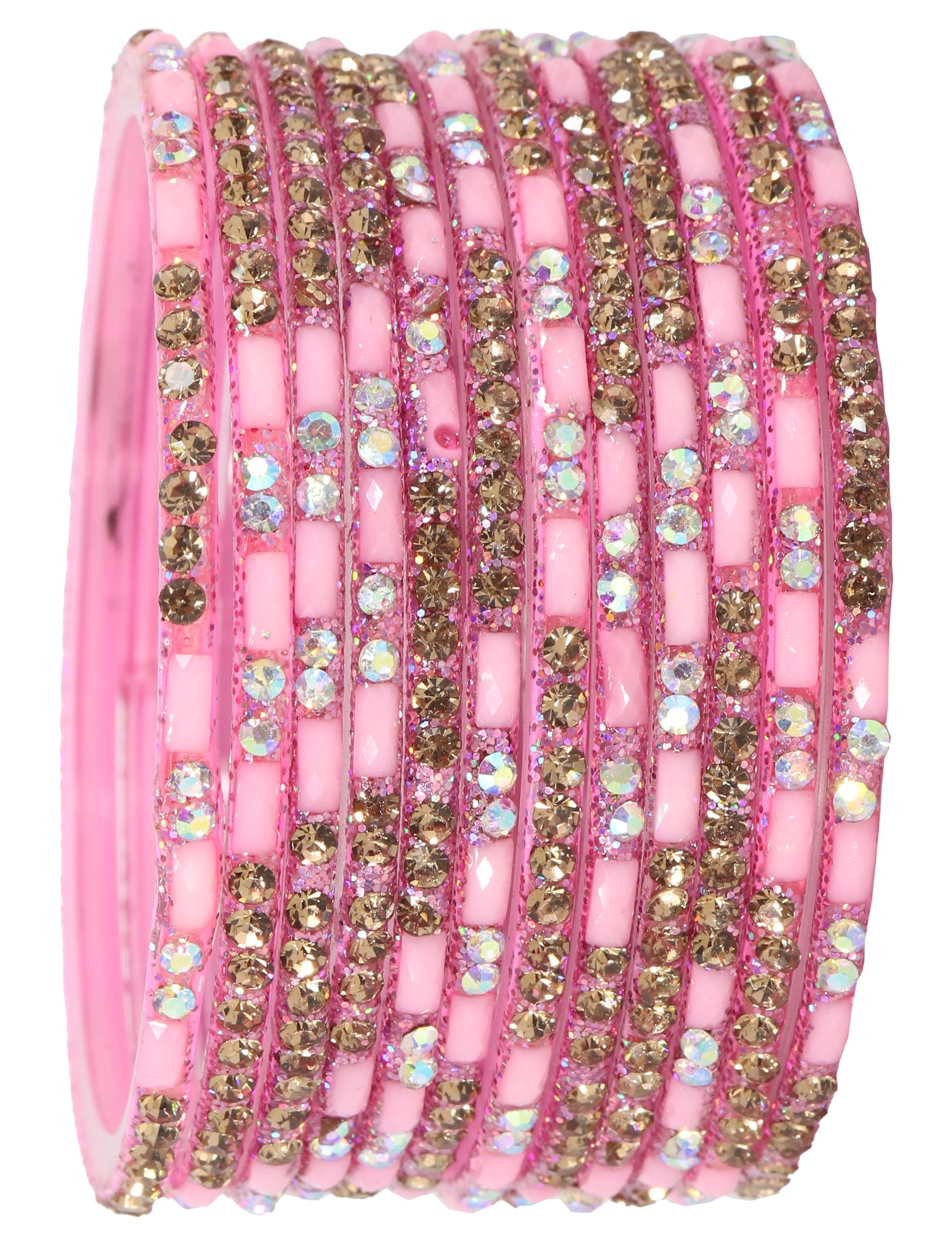 Stylish Glass Bangle Set for Daily Use - Plain Fashionable Bangles