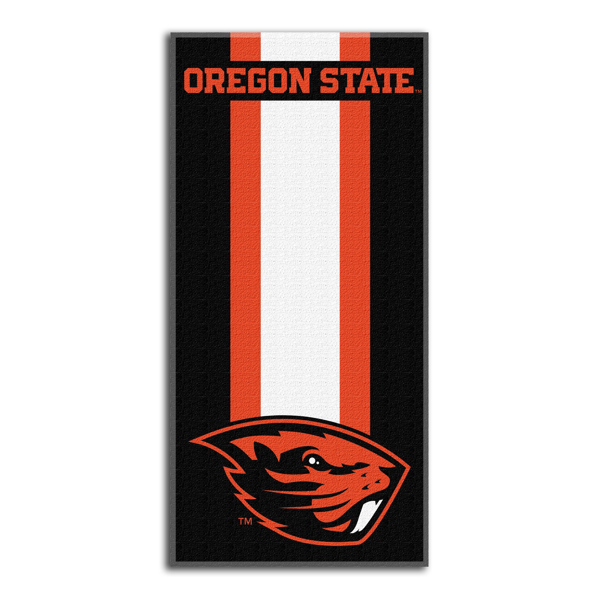 Northwest Officially Licensed NCAA Iowa Hawkeyes Zone Read Beach Towel, 30" x 60", Multi Color