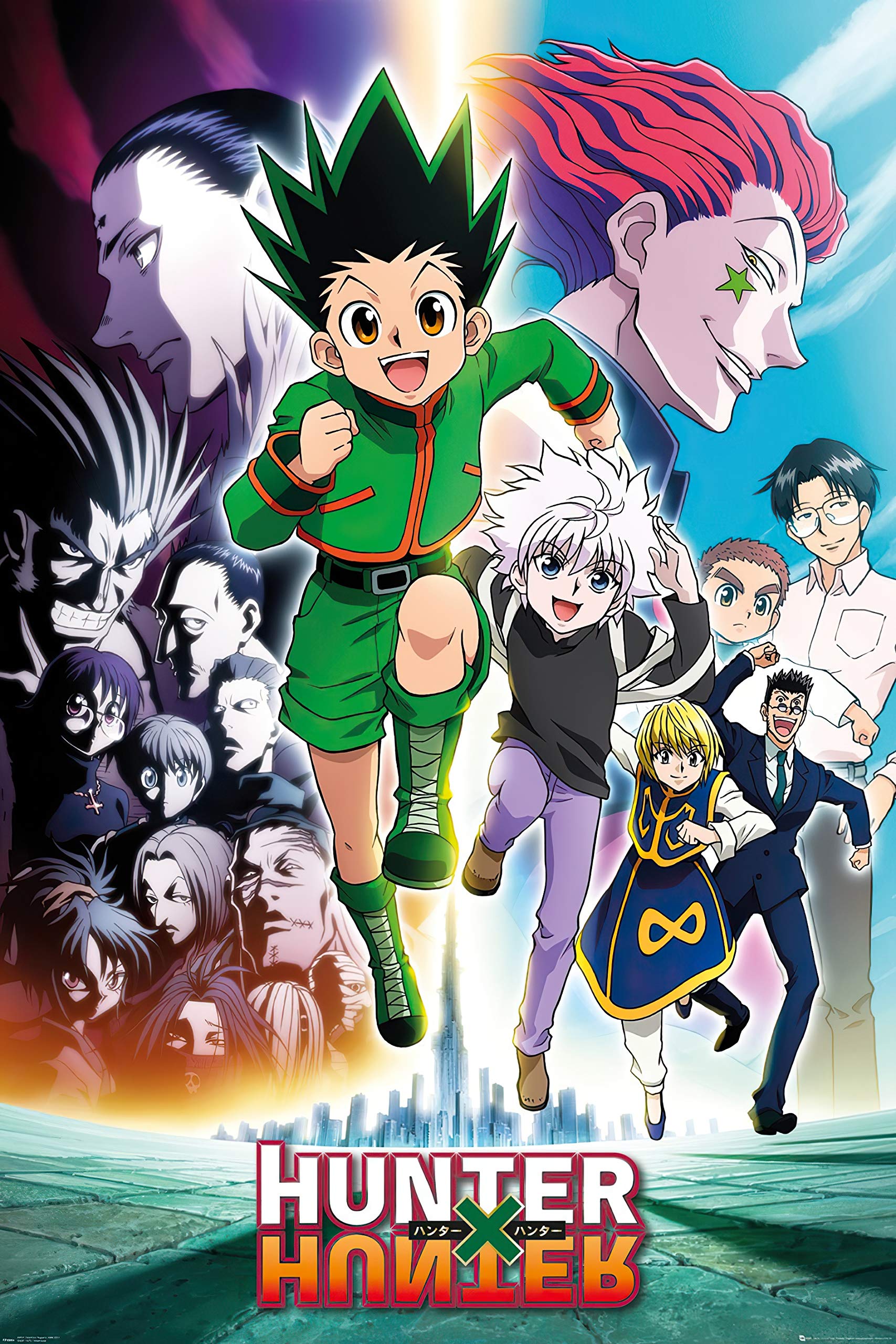 HUNTER×HUNTER ポスター Amazon.com: Hunter X Hunter - Anime TV Show Poster Set (Regular