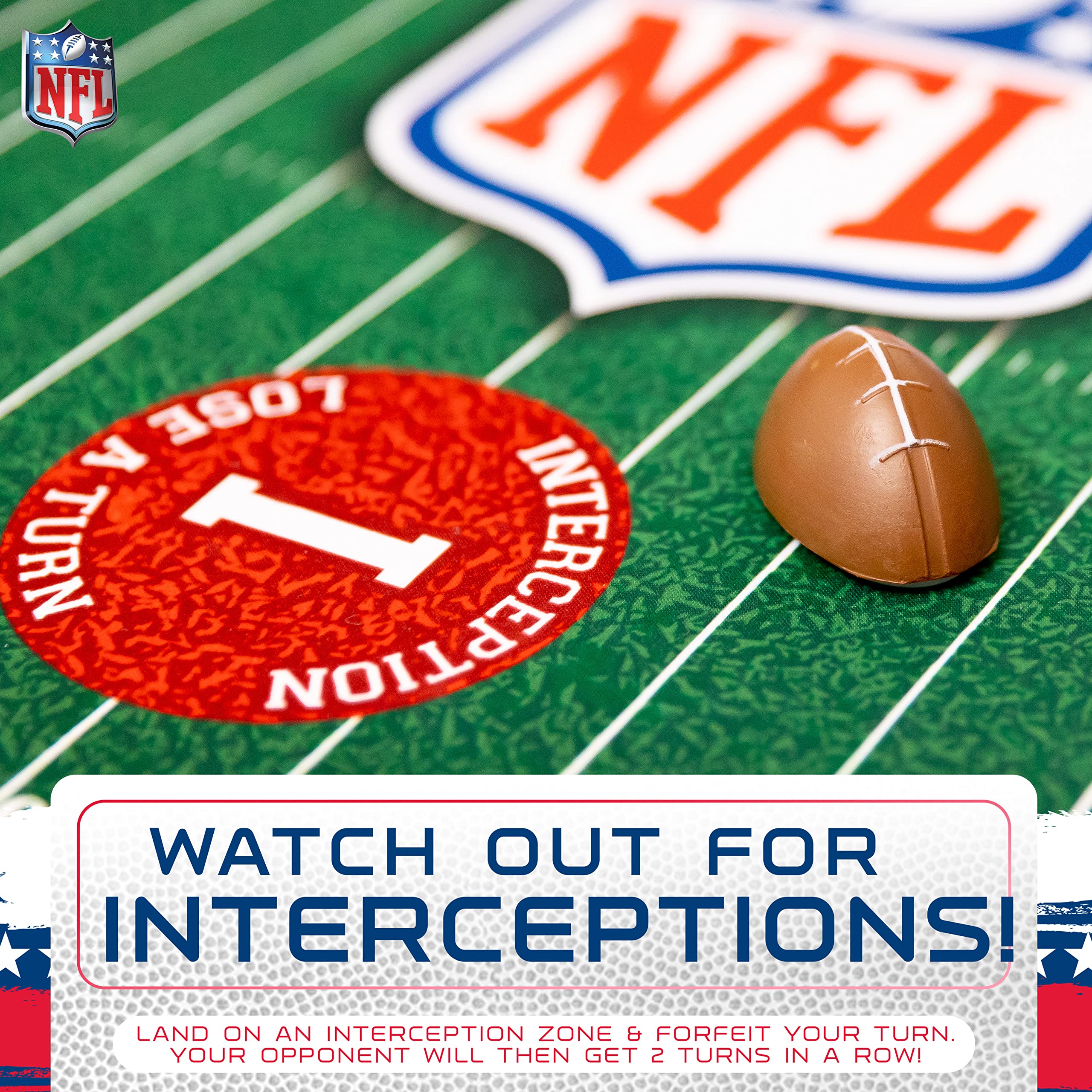Franklin Sports NFL Football Slide Table-Top Game - A Spin on The Classic Paper Football Game