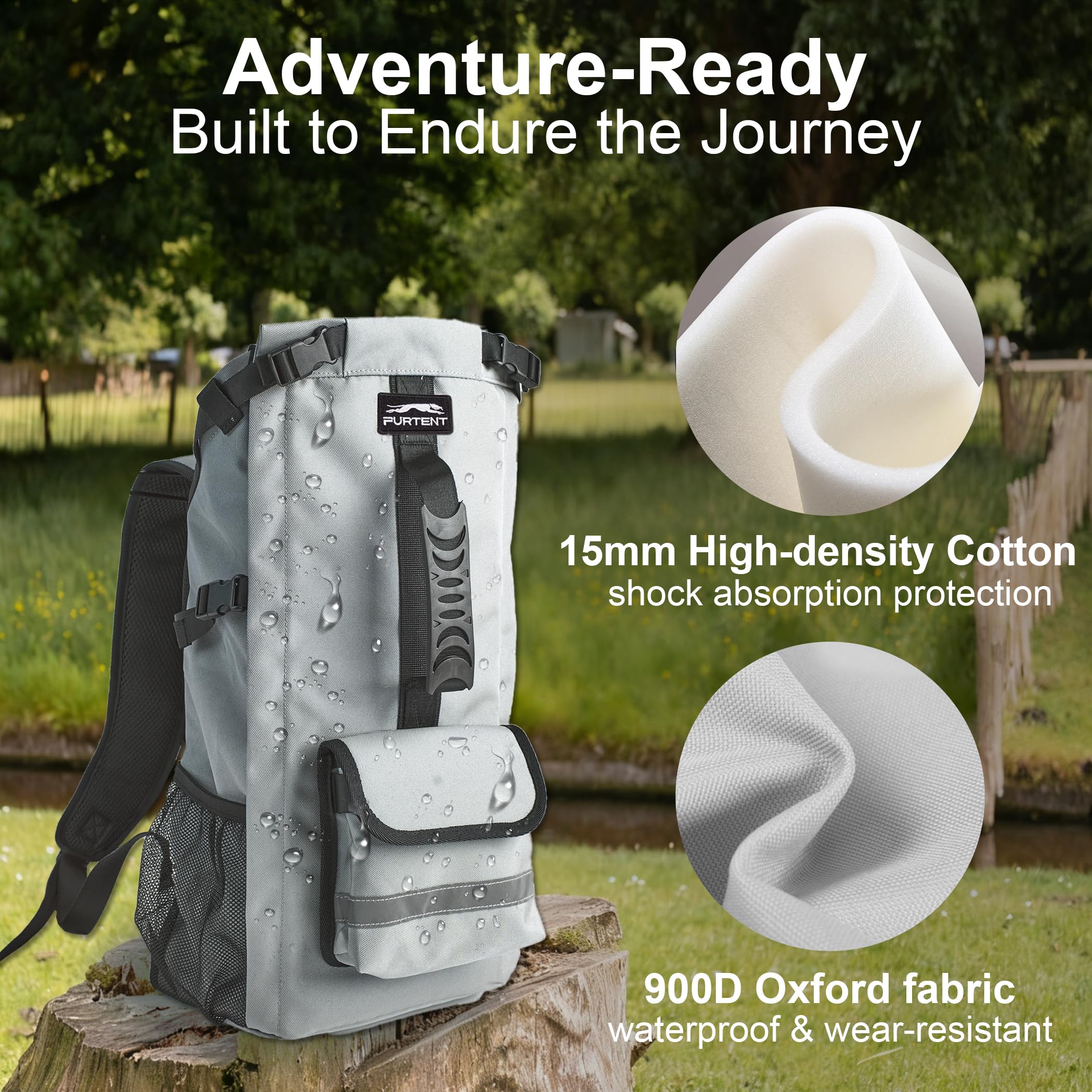 Amazon.com : Furtent Dog Backpack Carrier, Ergonomic Pet 