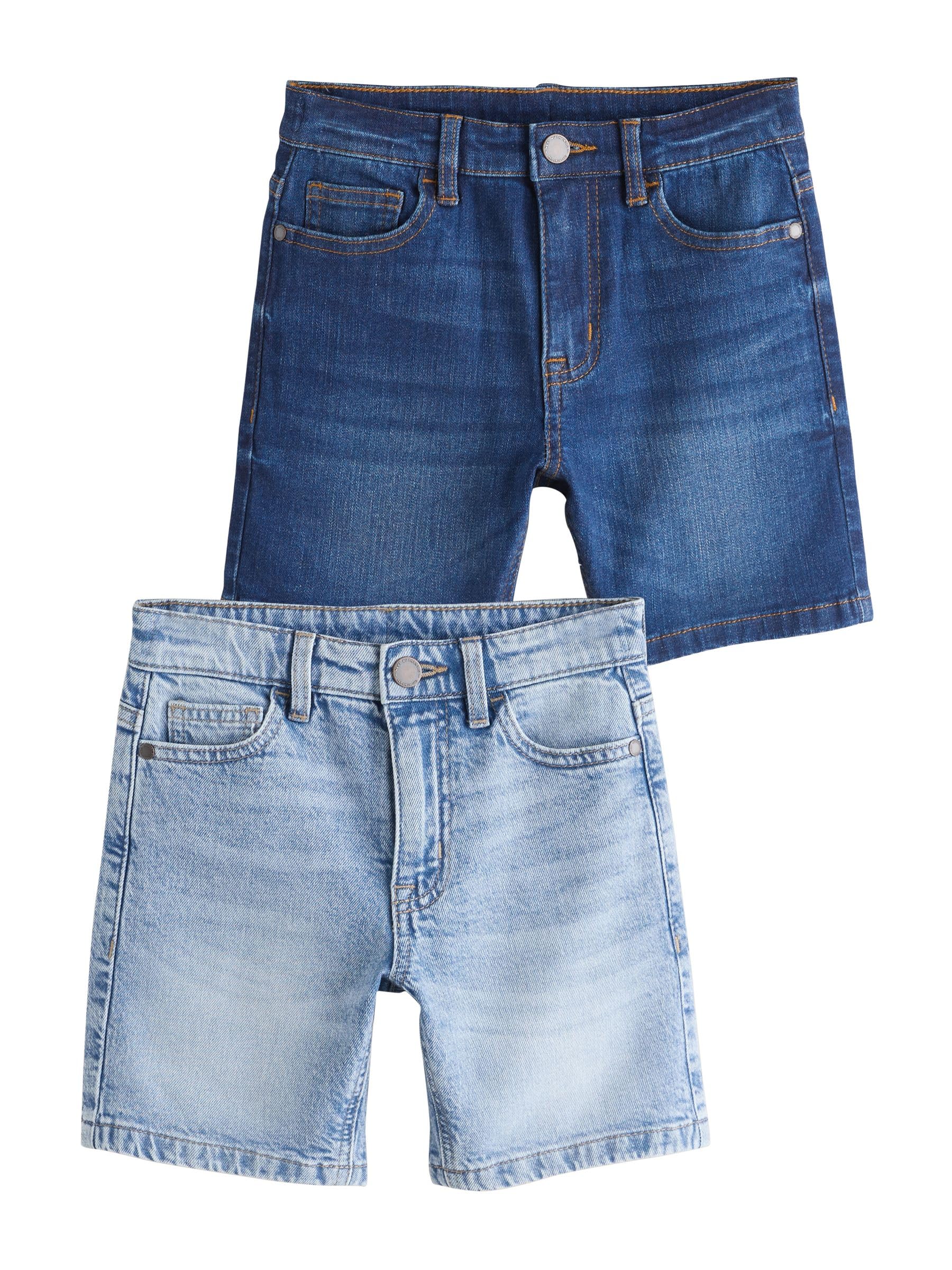 NEXT Niños Pack de 2 Pantalones Vaqueros Cortos
