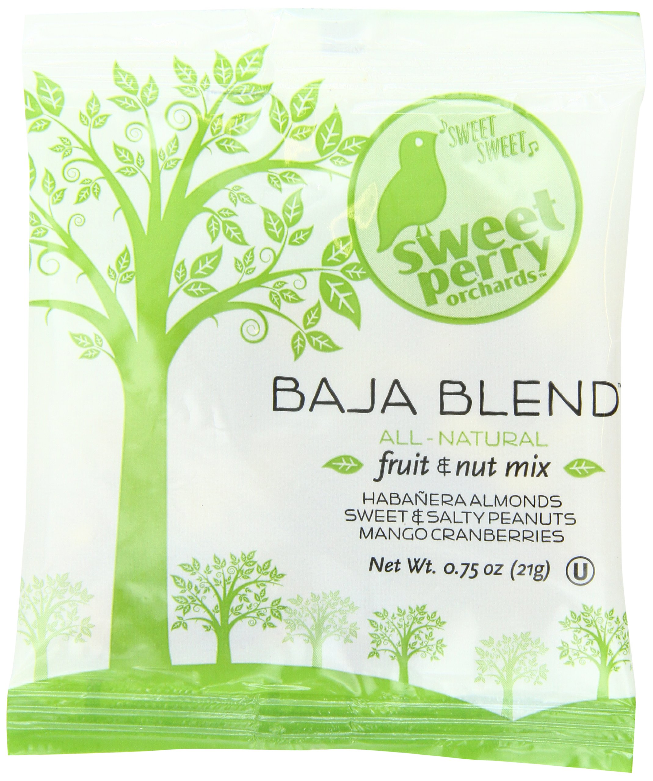 GoPicnic Ready-to-Eat Meals Sweet Perry Orchards Fruit and Nut Mix Bulk, Baja Blend, 11.4 Pound (Pack of 225)