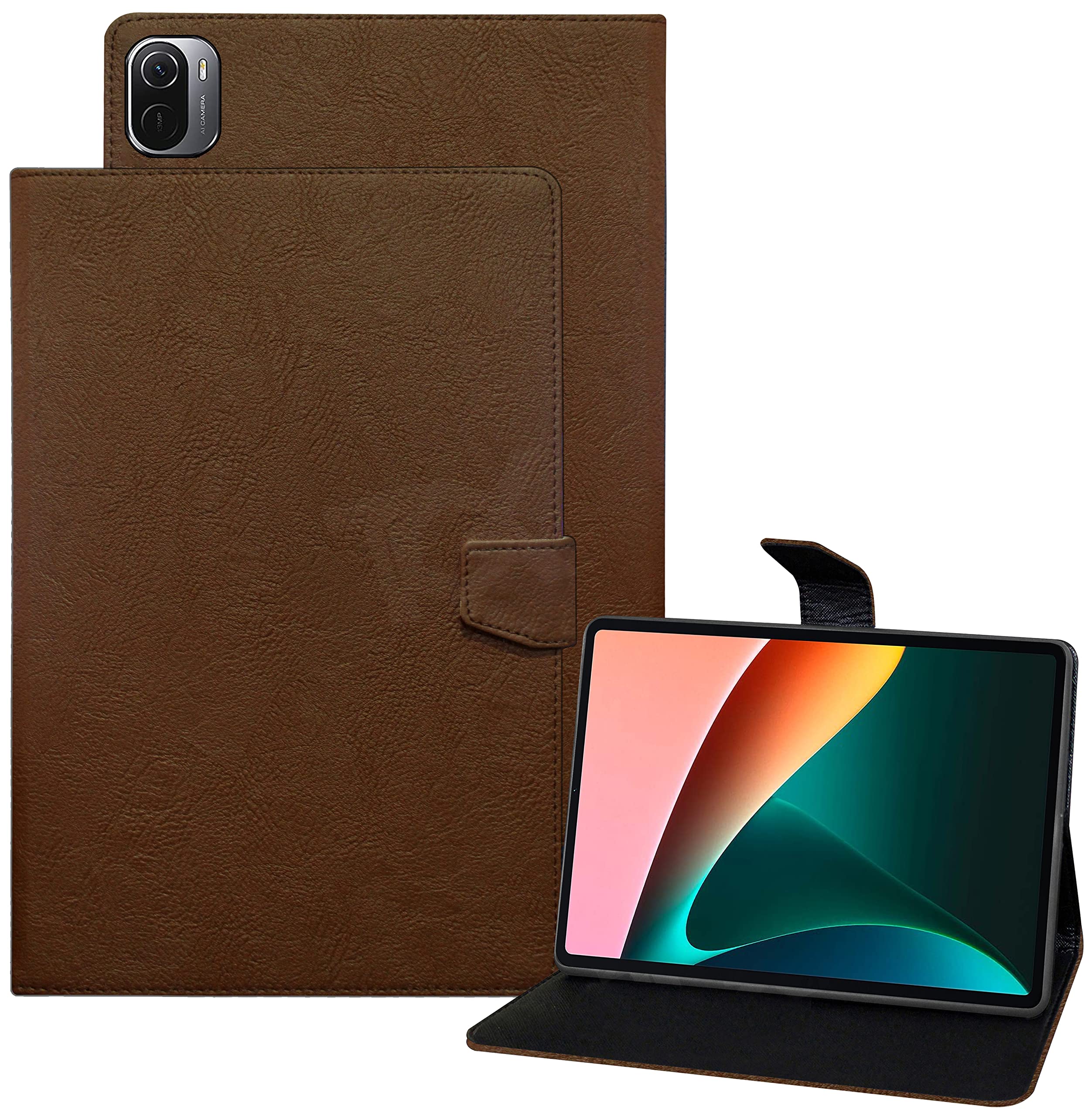 TGK Plain Design Leather Flip Stand Case Cover for Xiaomi Pad 5 11.0 inchTablet (Brown) (B09ZPJ86MQ) Amazon Price History, Amazon Price Tracker