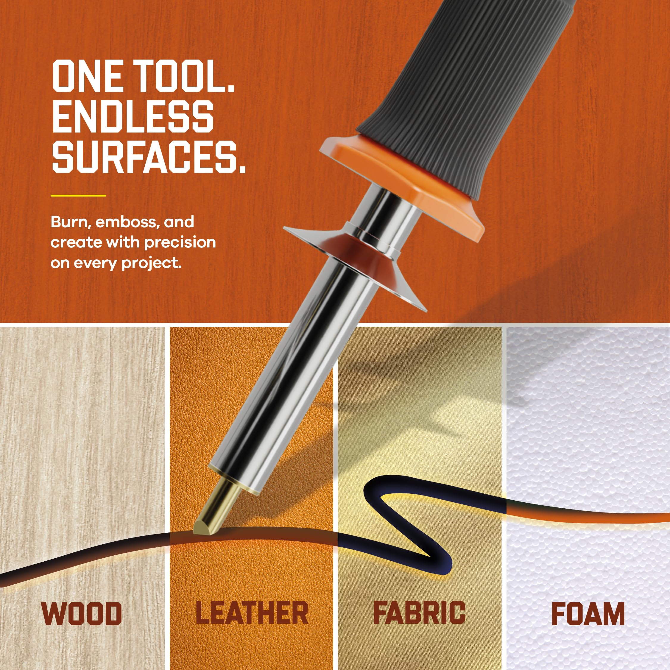 Wood Burning Tool Pen - Craft Burning Kit -2