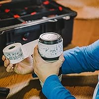 Vista 7 de GEAR AID Camo Form Self-Cling and Reusable Fabric Camouflage Wrap, Adds Grip and Shield Hands from Hot or Cold Surfaces to Protect You and Your