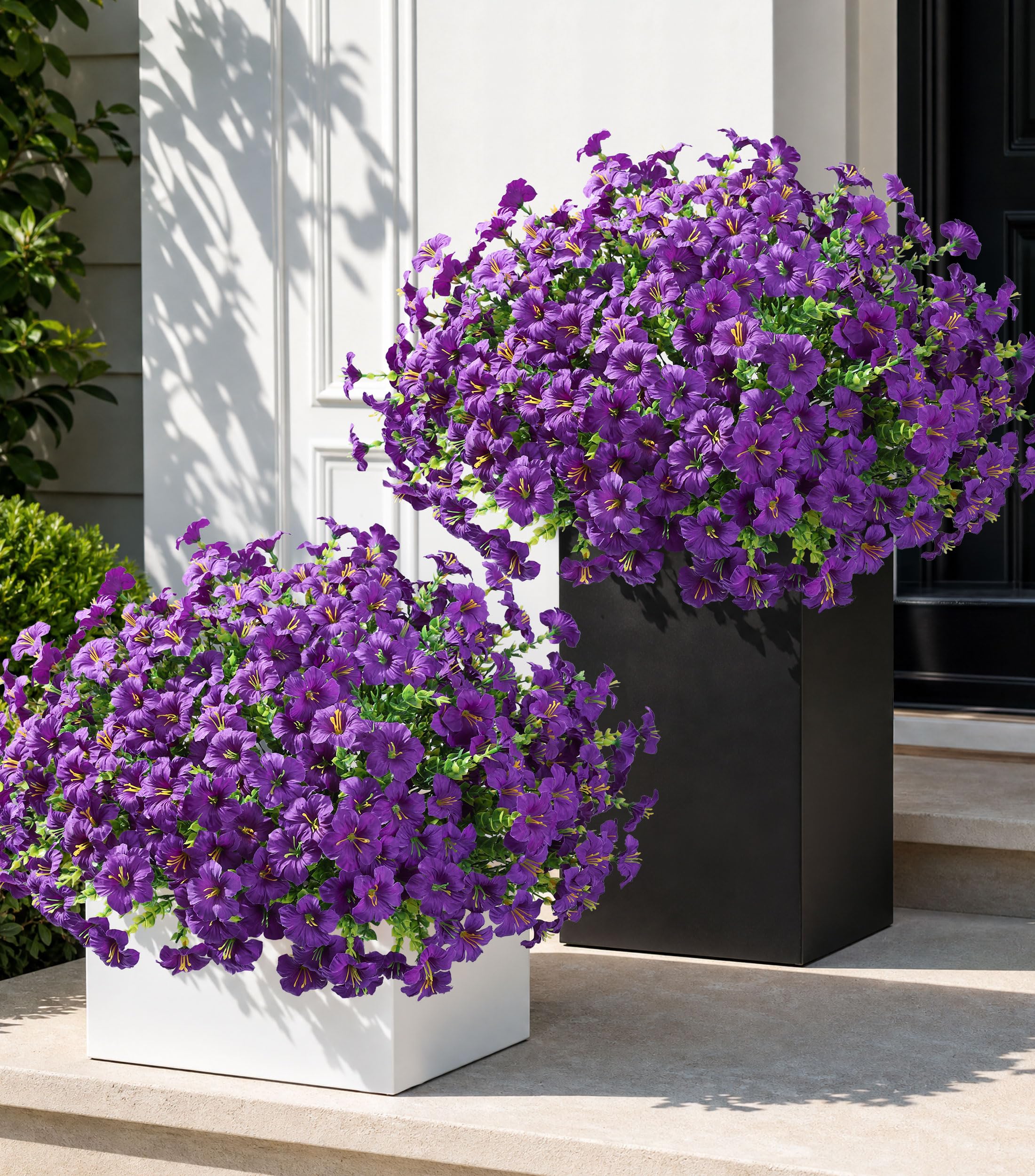 florisso 20 Bundles Purple Faux Morning Glory