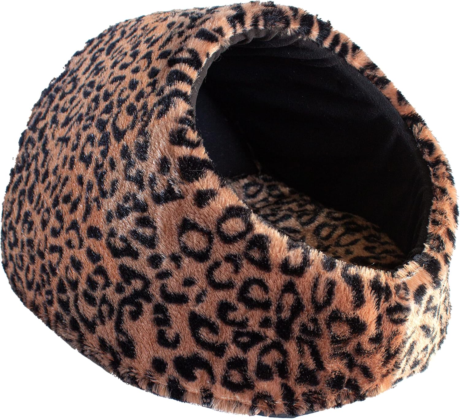 Downtown Pet Supply Holiday Cat Cave House and Kitty Bed, Reindeer Extremely Cozy and Warm Christmas Mat (Holiday) : Pet Supplies