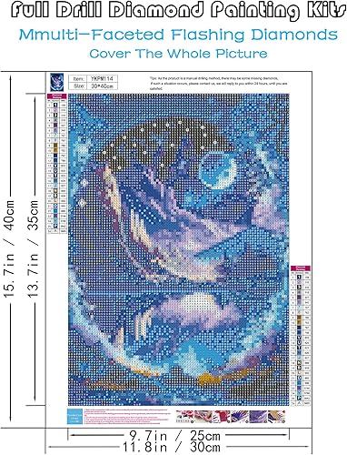 Miniatura 71 de KINPLUB Kits de pintura de diamantes de playa en forma de corazón para adultos, kits de arte de diamantes de puesta de sol 5D para principiantes