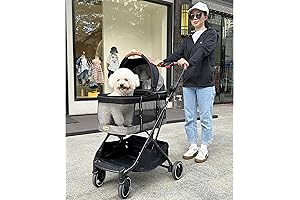 3 in 1 Folding Pet Stroller Travel System