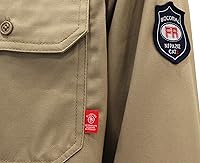 Vista 47 de BOCOMAL FR Shirts 6.25oz Camisas de soldadura ligeras Camiseta ignífuga para hombre ignífuga