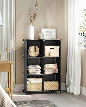 SONGMICS 6-Cube Modular Storage Organizer - Versatile And Sturdy