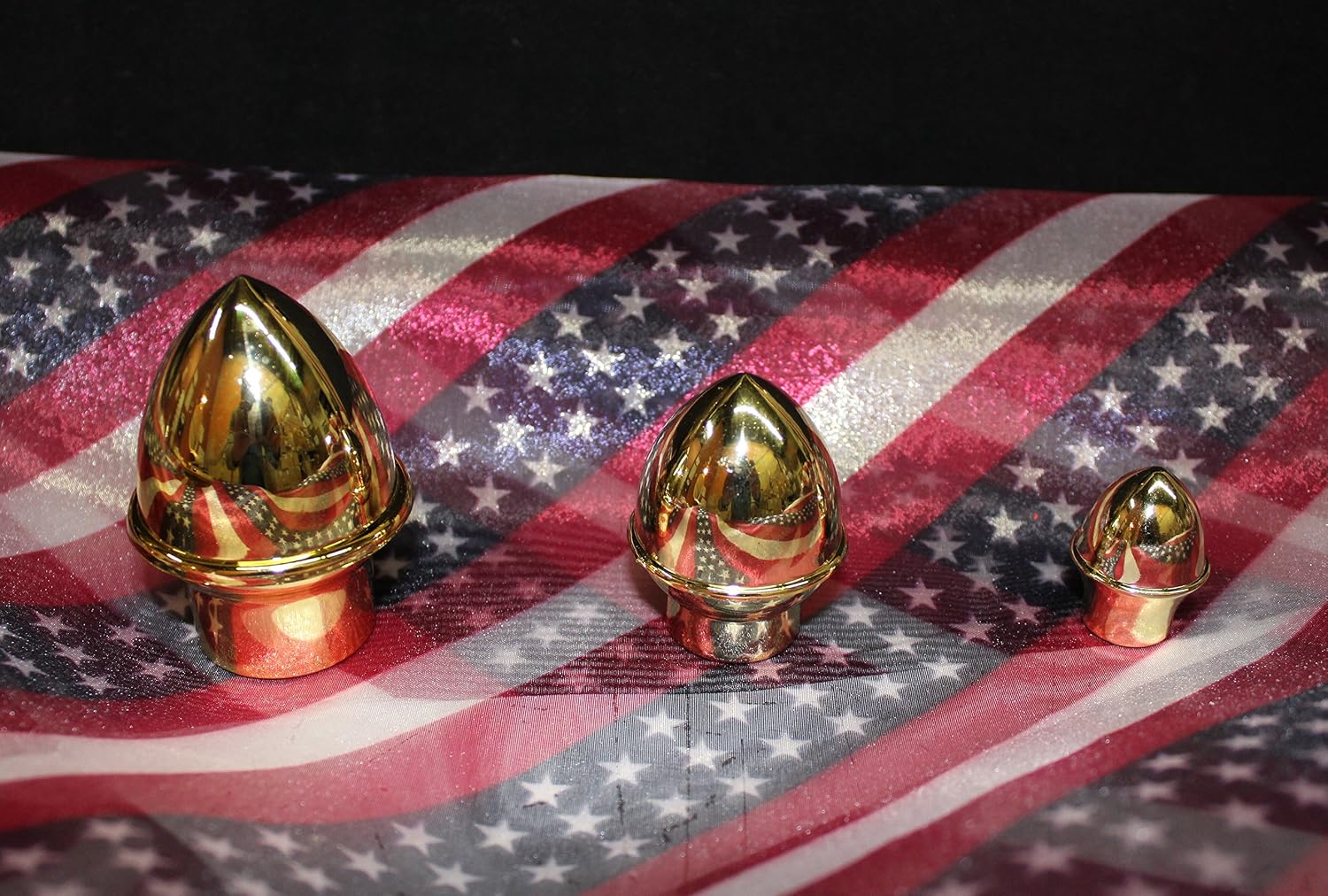 Silver Acorn End Cap Flag Pole Topper Finial (Fits 1 in. Pole)