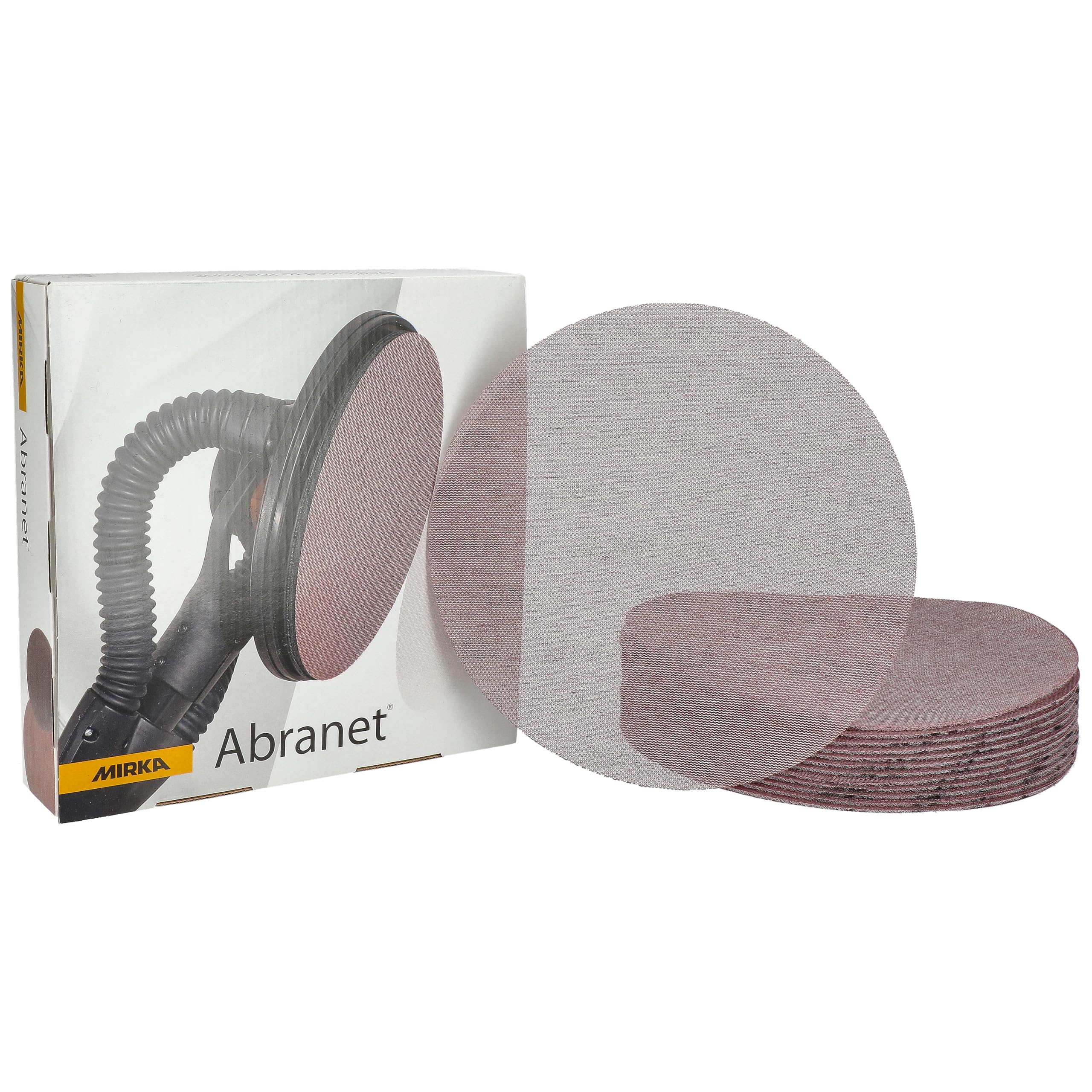 Mirka Abranet 225mm Discs 25 PackP240 from B&Q