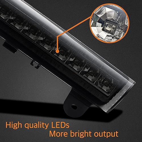 Miniatura 53 de Tercera tercera luz de freno para Chevy Silverado 1999-2006/GMC Sierra 1500 2500 3500HD, 2007 Silverado/Sierra Classic Modelo LED Time Tunnel