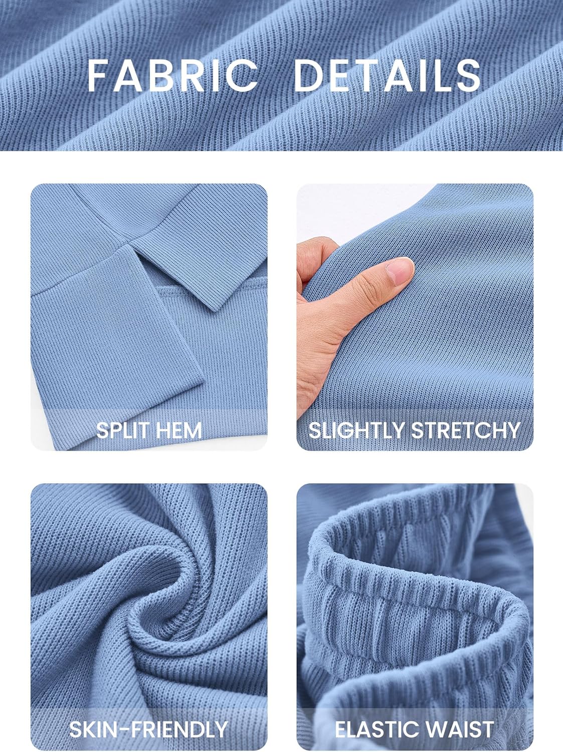 KIRUNDO Spring Fall Sweatsuits Women 2 Piece Outfit Lounge Sets 2026 Matching Airport Travel Sweatshirt Sweatpants Tracksuit - Image 2