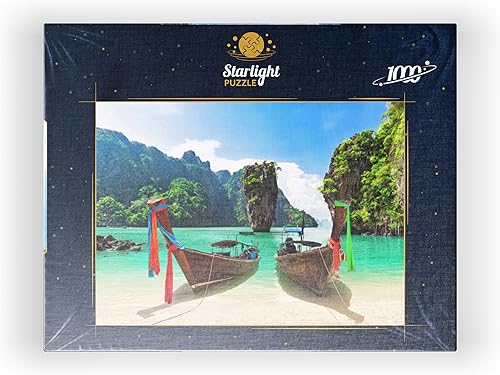 Vista 8 de MyPuzzle Bond Island Near Phuket in Thailand - Rompecabezas prémium de 1000 piezas para adultos