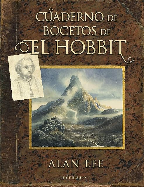 Portada de El Hobbit. Cuaderno de Bocetos
