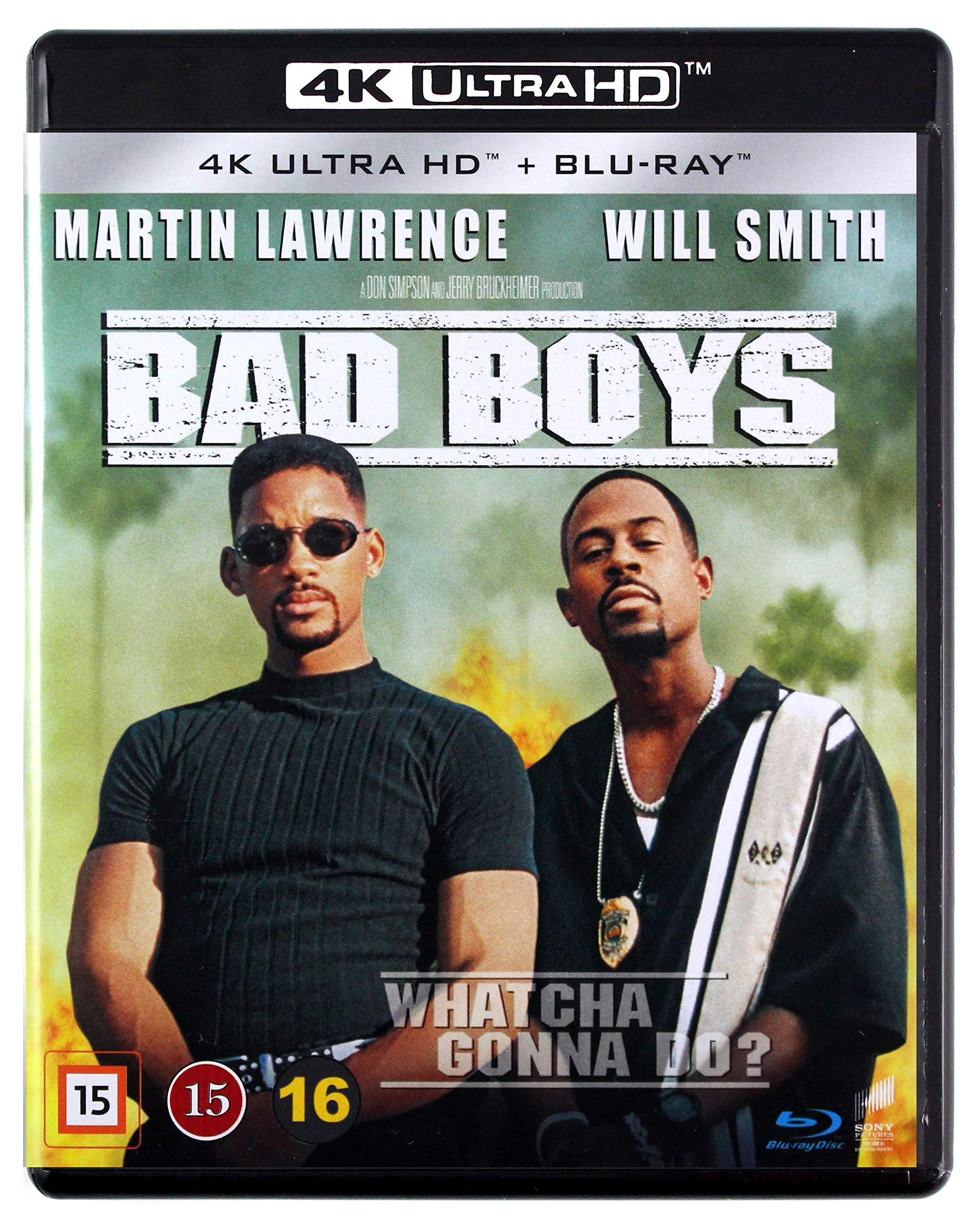 SF Studios Bad Boys Blu-ray 4K Ultra HD Anglais, Black