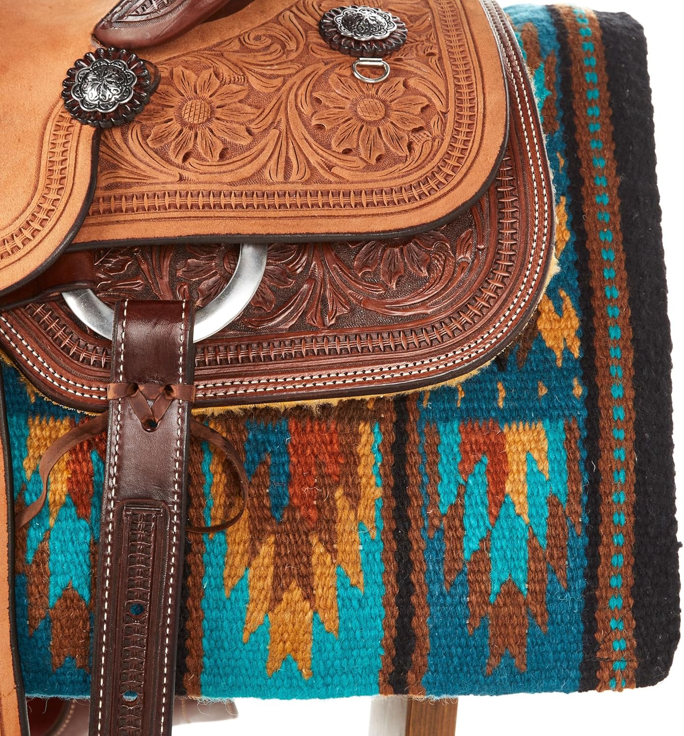Mayatex Sandhill 36x34 New Zealand Wool Saddle Blanket