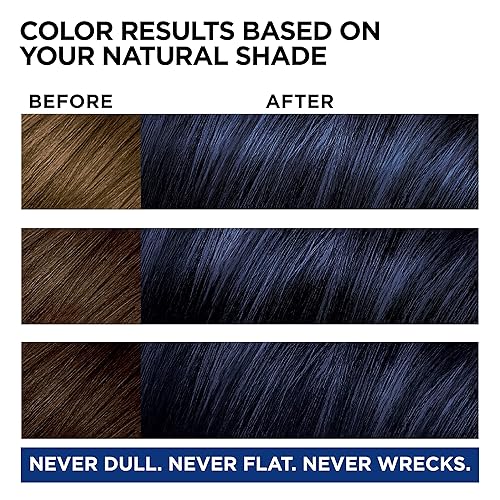 Miniatura 3 de L'Oreal Paris Feria Midnight Bold - Kit de coloración permanente de un solo paso para el cabello, no requiere blanqueador, Twilight Haze