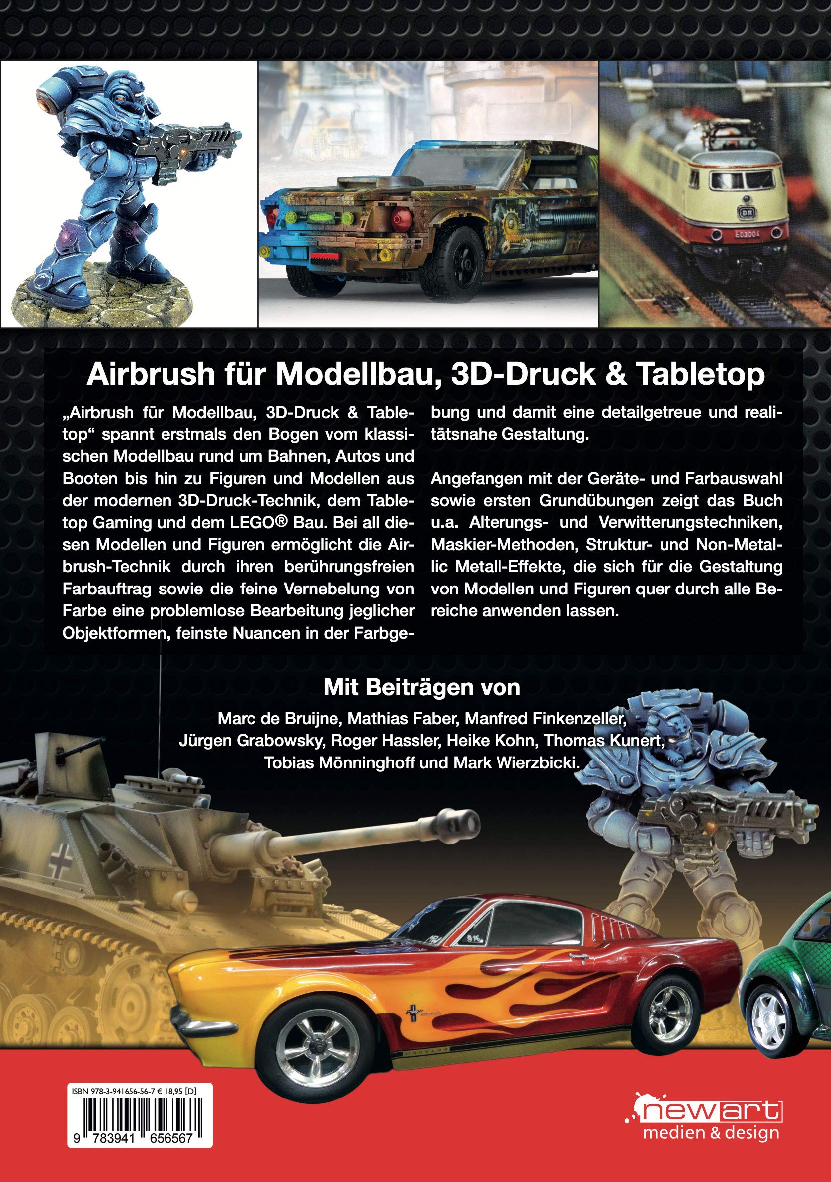 Airbrush für Modellbau, 3D-Druck & Tabletop (Airbrush Step by Step Workbook)