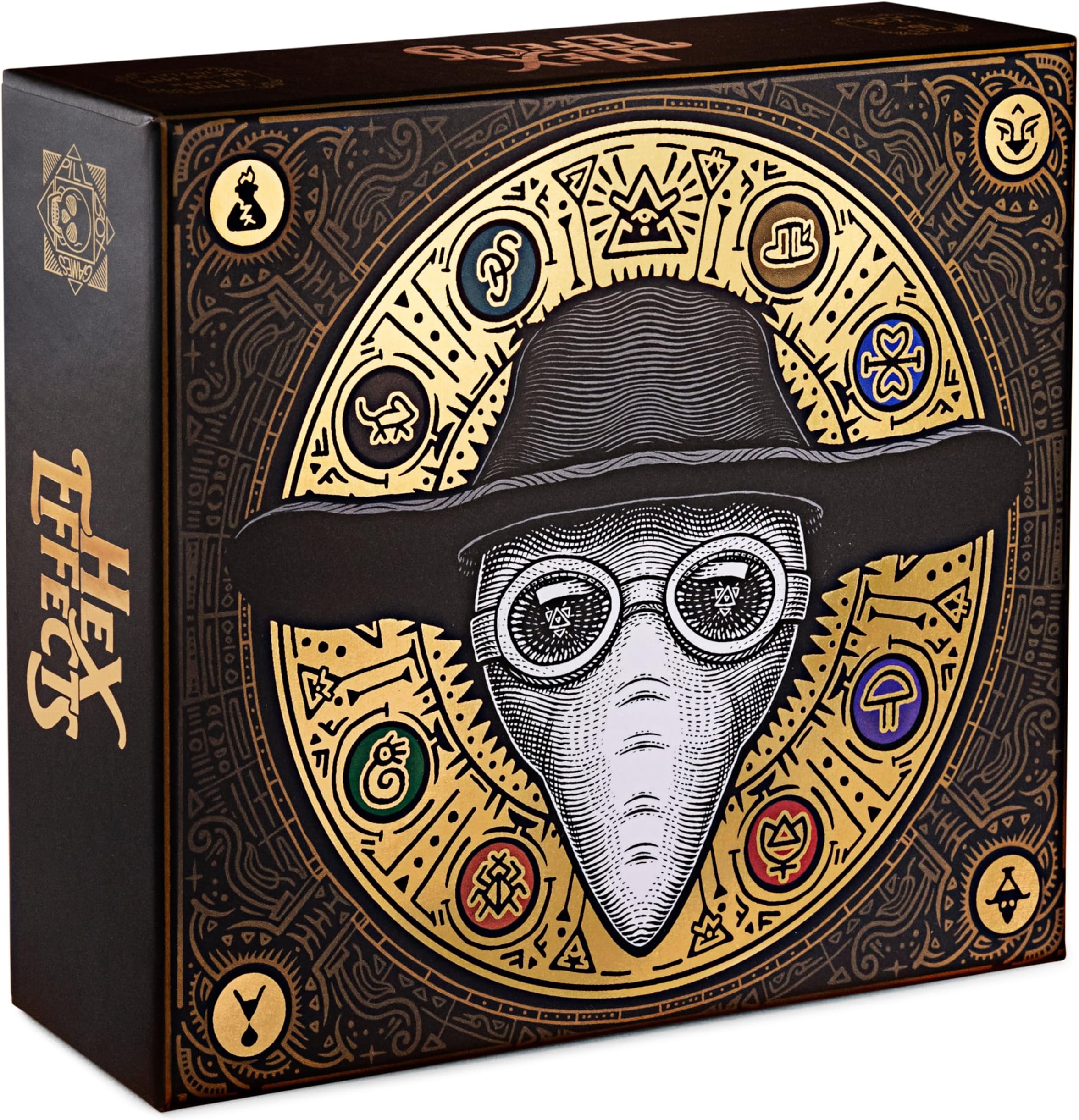 Hex Effects by Pillbox Games | A Fast-Paced Card Game with Potions and disasters | Ages 10+ | 2-8 Players | 10-30 Minute Playing Time | Easy-to-Learn Gameplay for Friends, Families & Game Nights