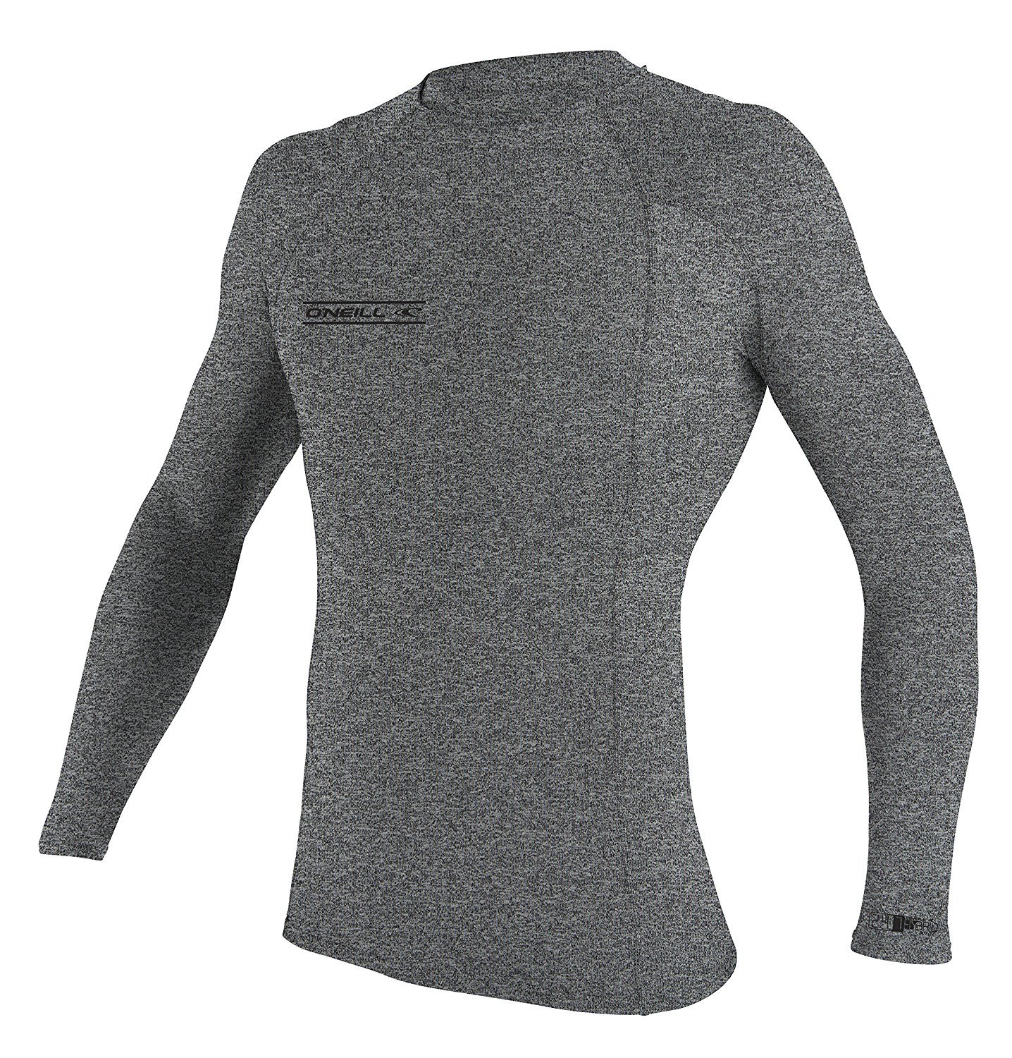 O'NEILL Men's Basic Skins Long Sleeve Rashguard, Smoke Hybrid, XX-Large