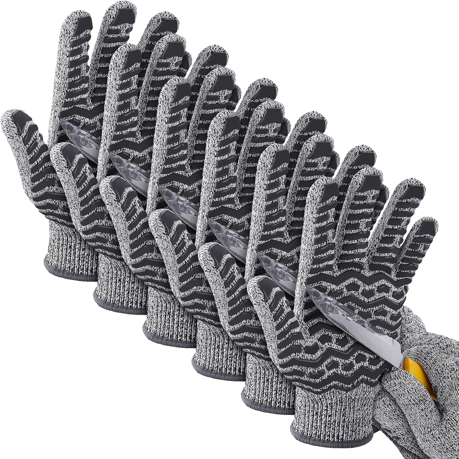 HandLove Cut Resistant Gloves, 100% Food Contact Safe, CE Level 5 Premium Protective Cutting Gloves