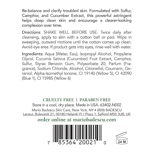 special cleansing lotion c