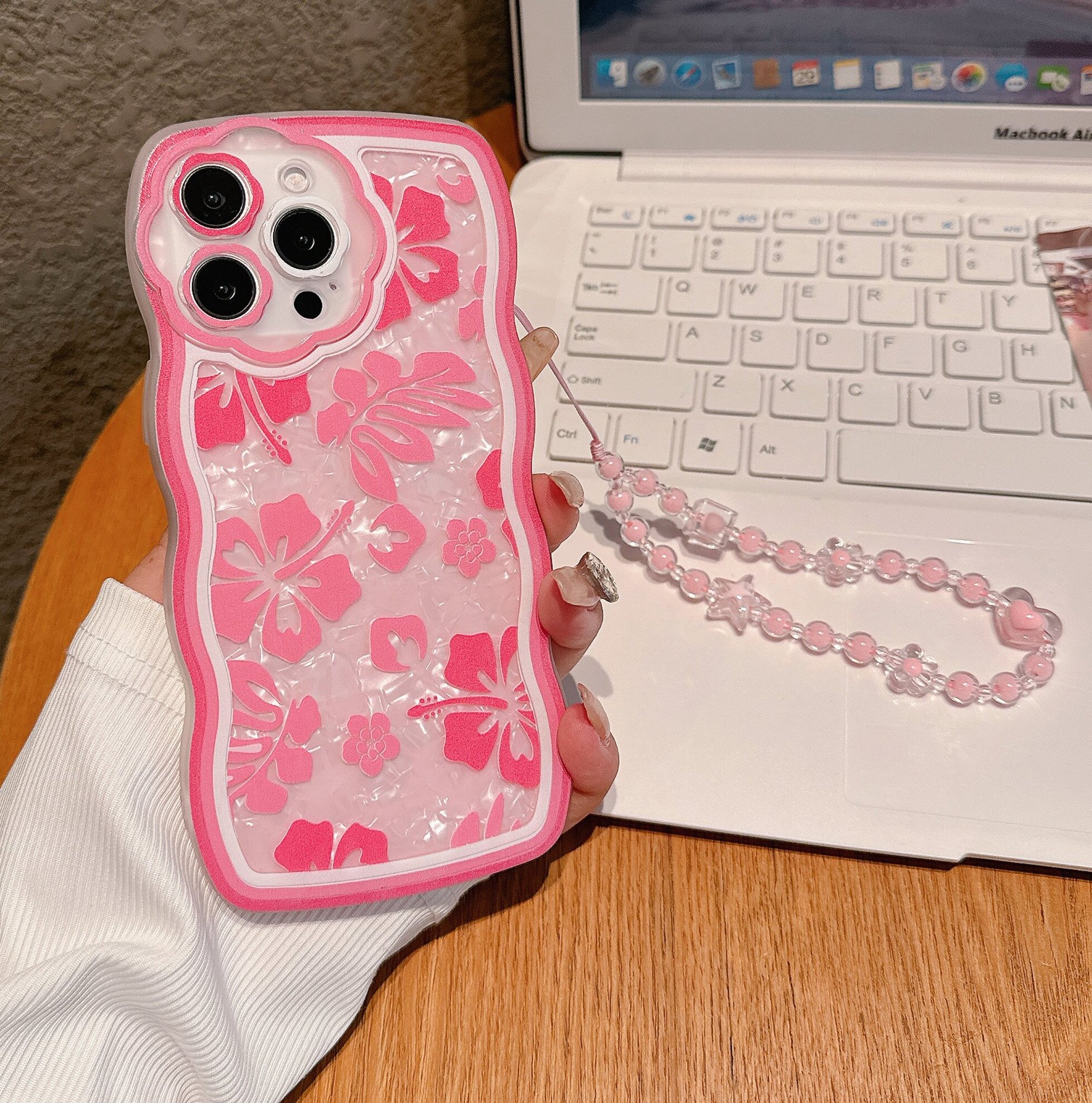 Amazon.com: FXFOOT for iPhone 13 Pro Max Case, [Wavy Curly Edge