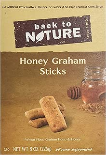 Back to Nature Cookies, Non-GMO Honey Graham Stick, 8 Ounce - coolthings.us