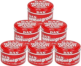 Dax Wave and Groom Hair Dress, 3.5-Ounce Jars (Pack of 6) - Buy now
