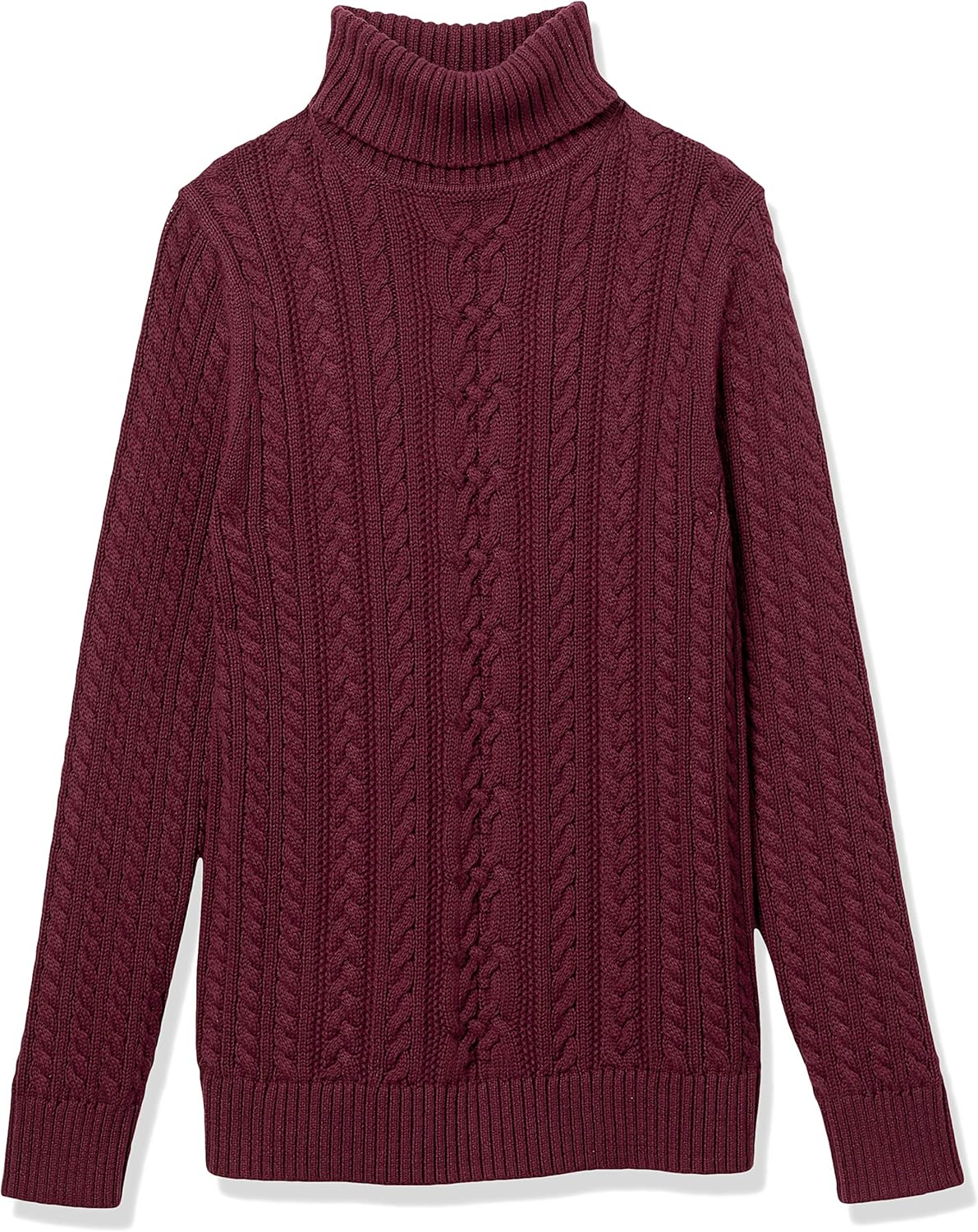 Amazon Essentials Women's Fisherman Cable Turtleneck Sweater (Available in Plus Size) - Image 9