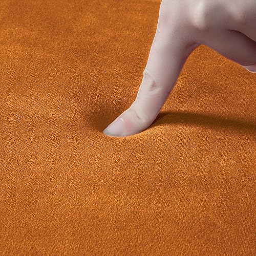 Miniatura 8 de Gardenbee Juego de 2 sillas de comedor, modernas sillas de comedor de ratán de mediados de siglo con patas cromadas de metal, respaldo de caña