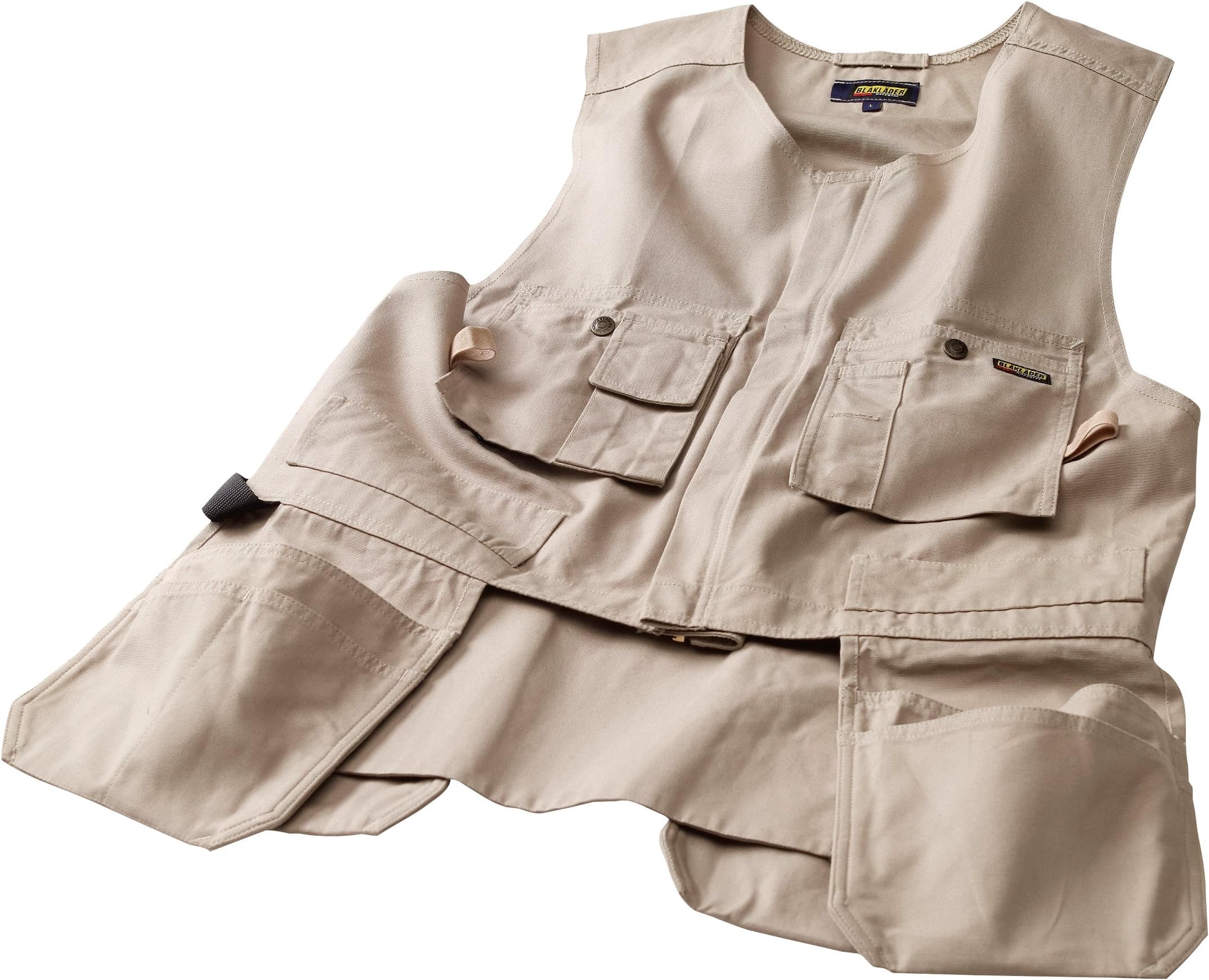 Bantam Kangaroo Vest, XLarge - 8-Ounce Cotton - Stone