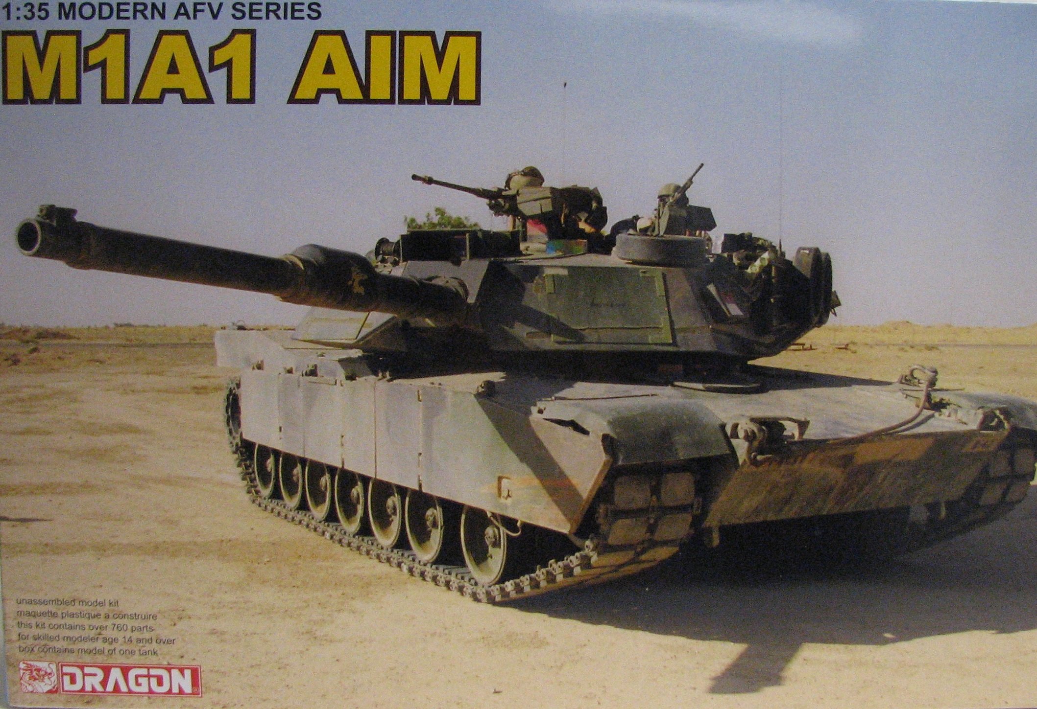 Amazon.com: Dragon Models 1/35 M1A1 AIM : Arts, Crafts & Sewing