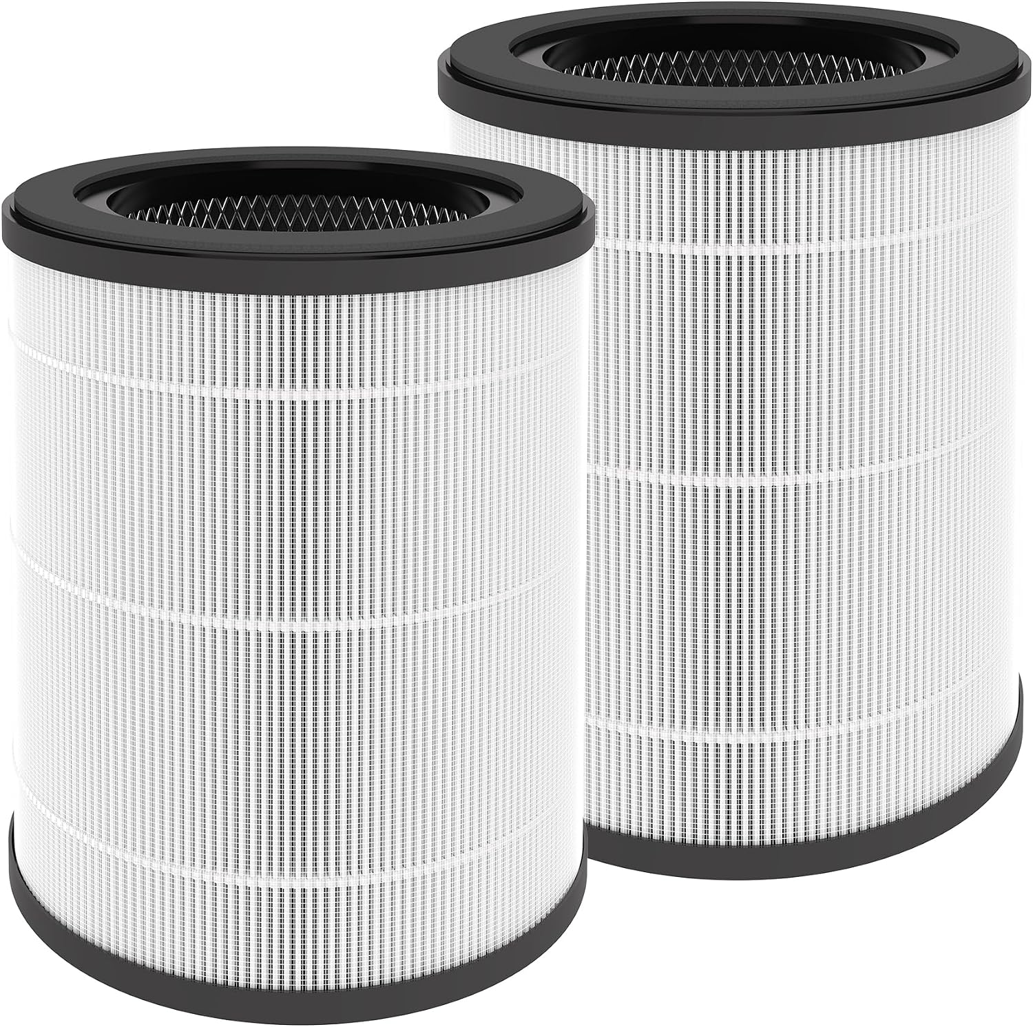 2 Pack ZQA-4000C Replacement Filter Compatible with ADTARK/VNIUP/Hopmirth ZQA-4000C and Fancybark ZQA-4000A Air Purifier, 3-in-1 HEPA 14 Filtration System