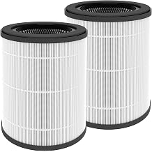 2 Pack ZQA-4000C Replacement Filter Compatible with ADTARK/VNIUP/Hopmirth ZQA-4000C and Fancybark ZQA-4000A Air Purifier, 3-in-1 HEPA 14 Filtration System