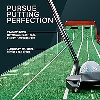 Vista 4 de Perfect Practice Putting Mat – Indoor Putting Green for Home & Office – Golf Training Aid for Putting Practice – Premium Golf Putting Mat with