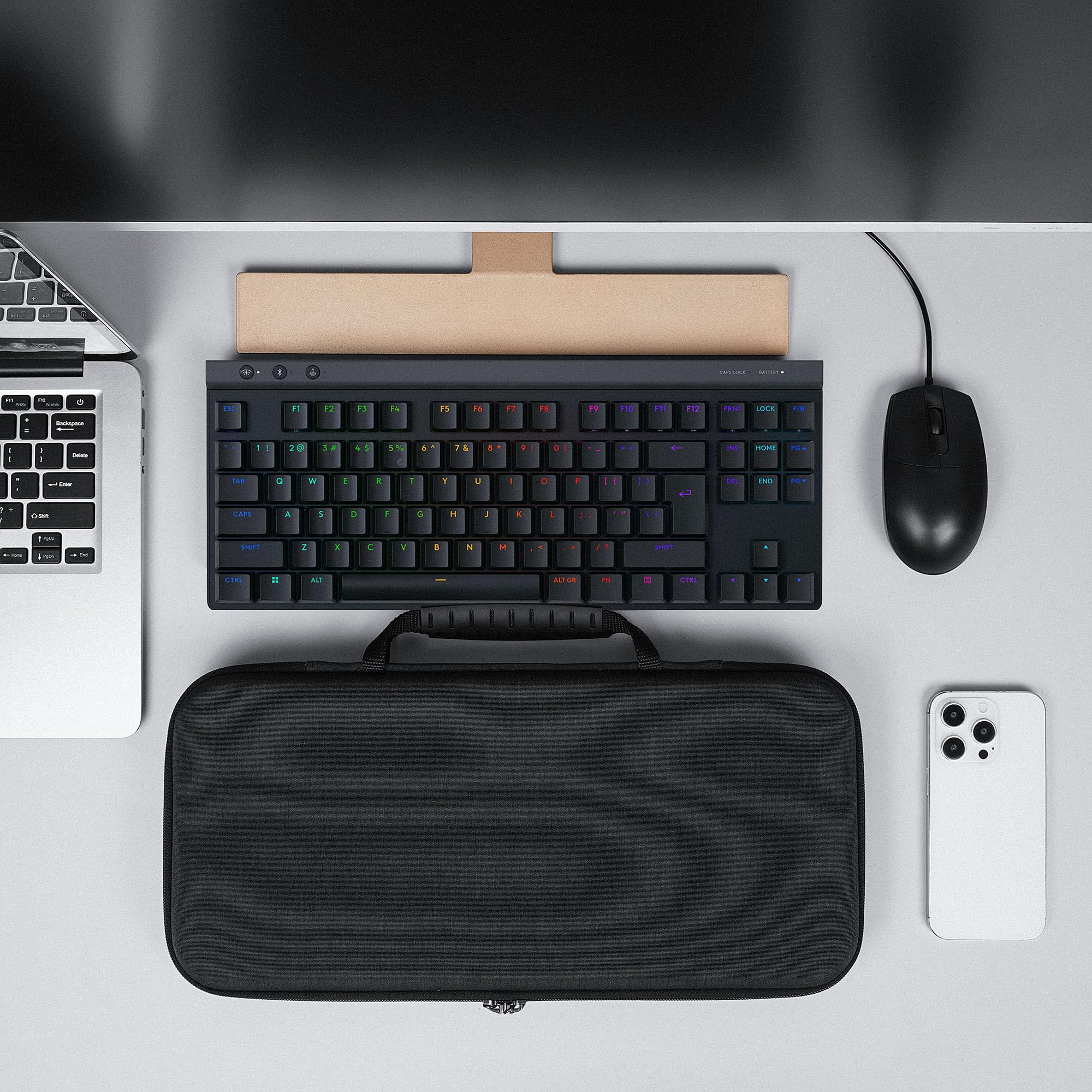 Amazon.co.jp: Geekria テンキーレス TKL キーボードケース