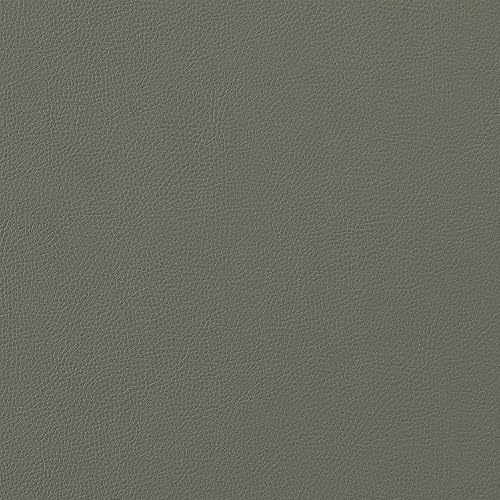 Vista 114 de Armen Living Prinz Taburete giratorio de 26 pulgadas de altura de mostrador en piel sintética negra y acabado de acero inoxidable cepillado