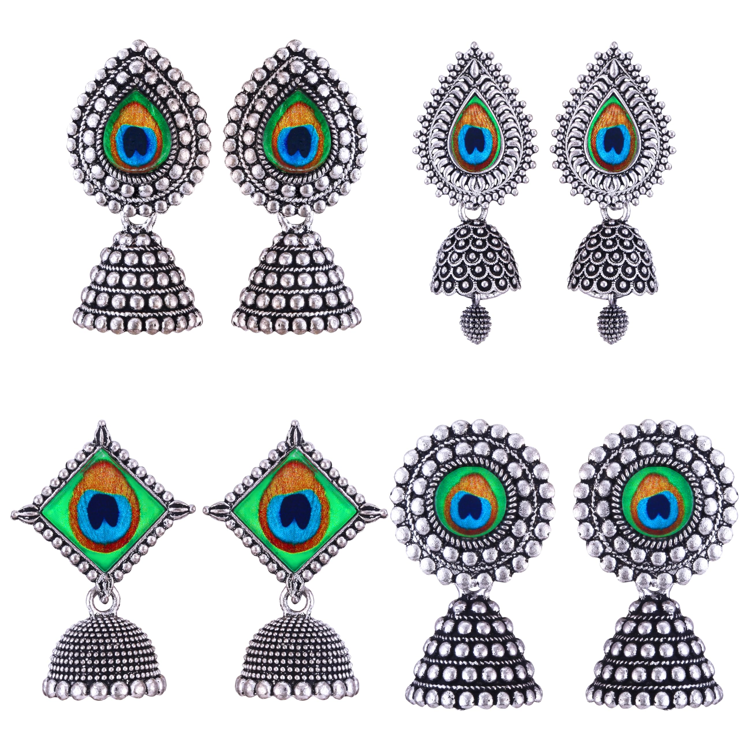 See full amazon price history chart for MEENAZ Earrings for women fashion jhumka oxidised Silver Earrings for women Combo chandbali pearl stylish Butterfly jhumkas traditional Jhumki Peacock Earrings For girls South Temple Ear Rings -M552 MEENAZ Earrings for women fashion jhumka oxidised Silver Earrings for women Combo chandbali pearl stylish Butterfly jhumkas traditional Jhumki Peacock Earrings For girls South Temple Ear Rings -M552 (B0CM95YKX5) Amazon Price History, Amazon Price Tracker