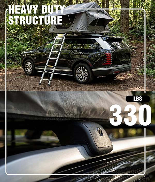 Deepace 330LBS Lockable Roof Rack Cross Bars for 2026 Hyundai Palisade, 2-Hole 2-Screw Mounting & Custom Fit Design by Deepace - Image 3