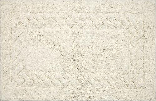 Alfombra de baño 100% algodón con cadena