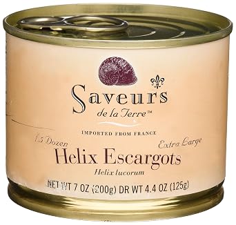 Sabarot Snails, Escargots Extra Large, 7.05-Ounce Can