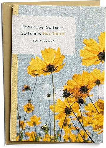 Miniatura 4 de DaySpring - Tony Evans - Estímulo - Él está ahí - 3 Tarjetas Premium (U1042)