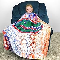 Vista 52 de College Covers Everything Comfy Ohio State Buckeyes - Manta suave de color de 42 x 60 pulgadas